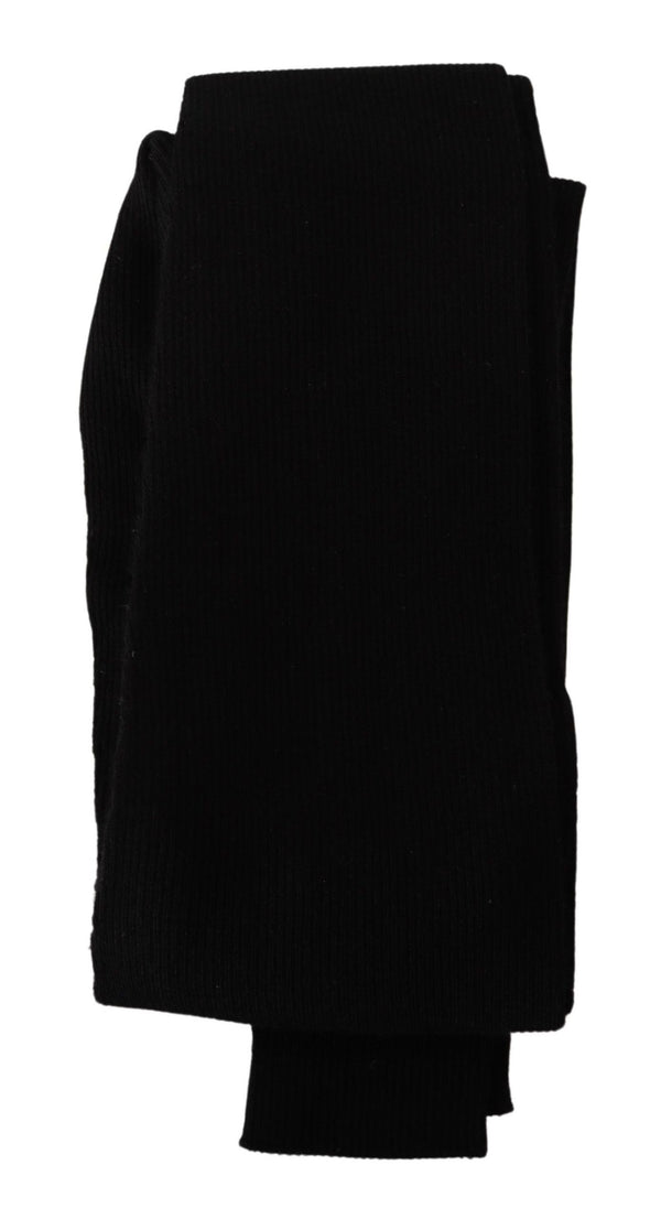 Dolce &amp; Gabbana mustat 100 % kashmirsukkahousut, sukat