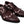 Dolce & Gabbana Elegant Bordeaux Lace-Up Flats with Pearls and Crystals