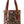 Dolce & Gabbana Brown Leopard Pattern Shopping Tote Hand Bucket Kukkaro
