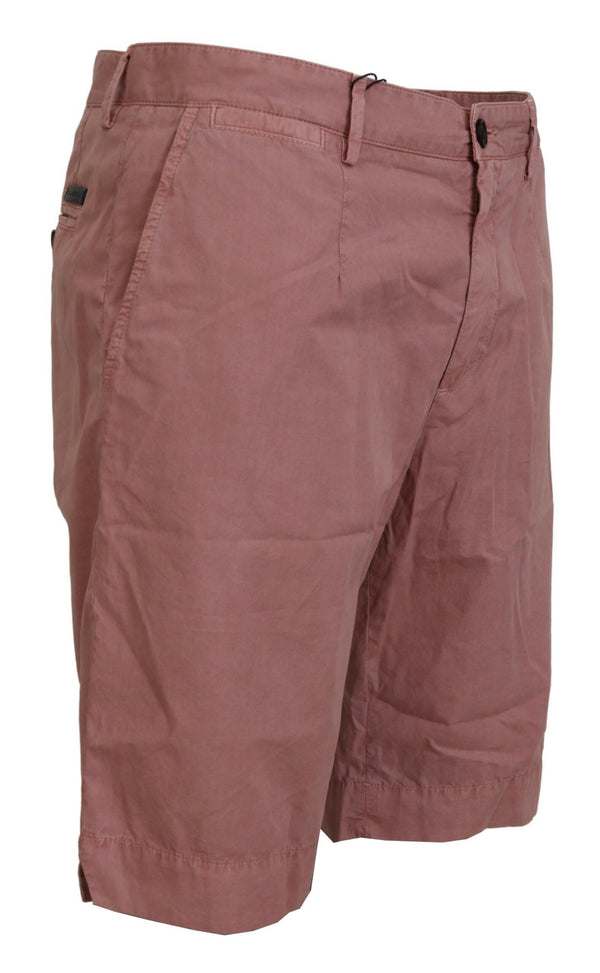 Dolce &amp; Gabbana Pink Chinos Cotton Casual miesten shortsit