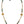 Dolce & Gabbana Elegant Gold-Plated Gemstone Necklace