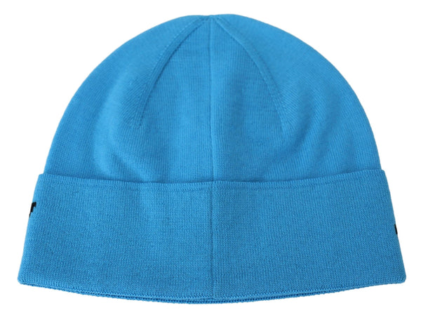 Givenchyn sininen villahattu Logo Talven lämmin pipo Unisex-hattu