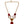 Dolce & Gabbana Glamorous Gold Crystal Charm Necklace