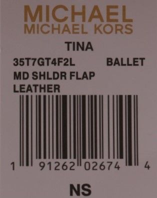 Michael Kors Pink Tina -nahkainen olkalaukku