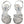 Prada Elegant Silver Stiletto Heels Sandals