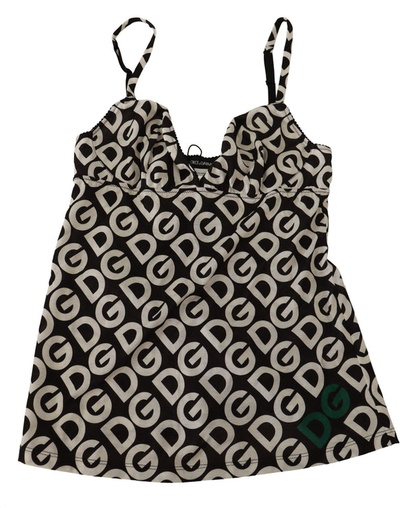Dolce & Gabbana Chic Logo Print Camisole Tank Top
