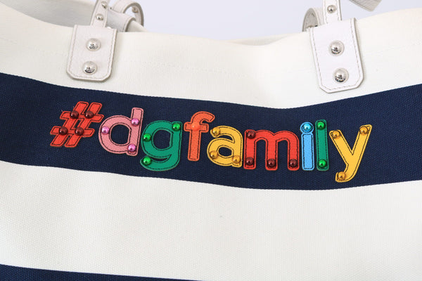 Dolce &amp; Gabbana Blue Canvas #dgfamily Ostoskori BEATRICE