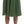 Dolce & Gabbana Enchanting Metallic Green Pleated A-Line Skirt