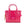Marc Jacobs The Shiny Crinkle Mini Tote Magenta Leather Crossbody Handbag Purse