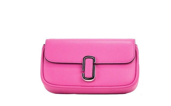 Marc Jacobs J Marc Mini Olkalaukku Magenta Smooth Leather Cabriolet laukku