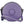 Versace Purple Calf Leather Pyöreä Disco Olkalaukku