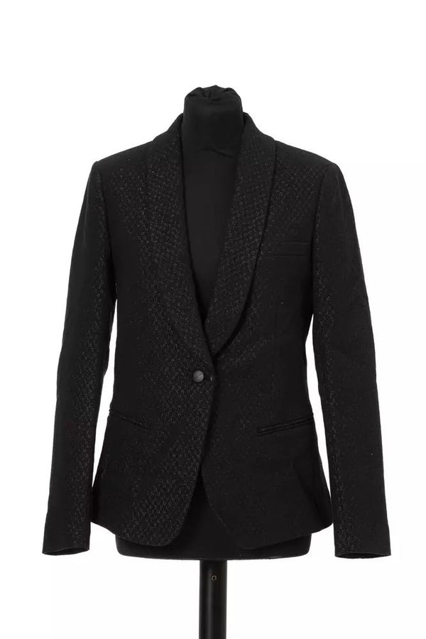 Jacob Cohen Elegant Slim Cut Fabric Jacket with Lurex Details