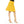 Jacob Cohen Elegant Yellow Wool-Blend Skirt