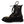Dolce & Gabbana Black Crystal-Studded Formal Boots