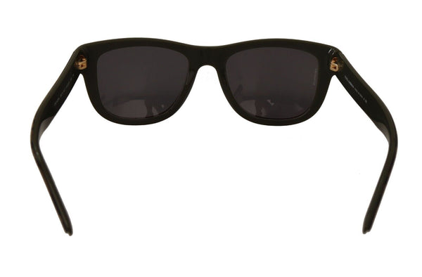 Dolce &amp; Gabbana ruskeat peililinssiset muoviset kokoreunuiset aurinkolasit