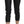 John Galliano Chic Black Mid Waist Cropped Jeans