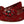 Dolce & Gabbana Radiant Red Lace Ballet Flats with Crystal Buckle