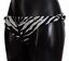 Dolce &amp; Gabbana White Swimwear Zebra Side Tie Bottom uimapuku