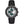 Emporio Armani Elegant Silver Dial Leather Chronograph