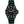 Emporio Armani Sleek Diver Timepiece with Green Silicone Band