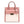Michael Kors Cece Small Pink PVC North South Flap Tote Crossbody Bag Purse
