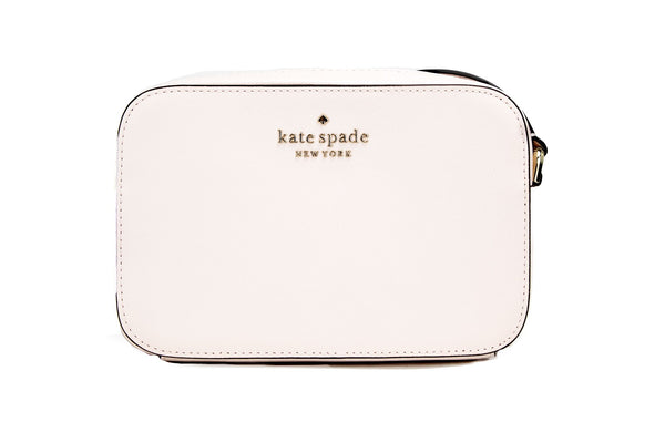 Kate Spade Staci Mini Light Rose Saffiano nahkainen kameralaukku Crossbody käsilaukku